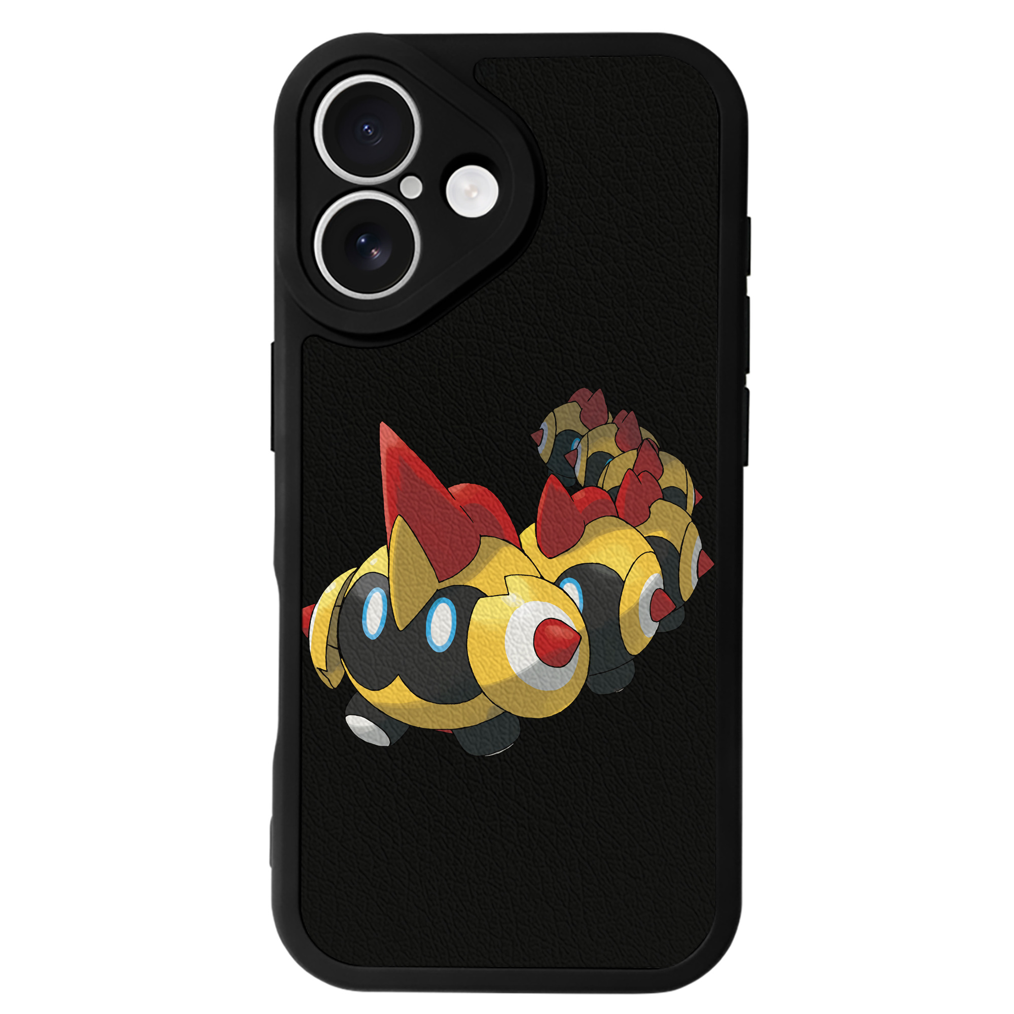 （画像用） ポケットモンスター Pokémon 【iPhone 16シリーズ対応】シリコンスマホケース（レザー調） 材質：シリコン